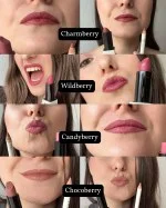 Uoga Uoga Voedende lippenstift (4 g) 615 Charmberry - 6 tinten op basis van mineralen