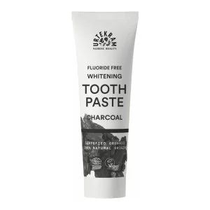 Urtekram Wittende tandpasta Charcoal BIO (75 ml) - zonder fluoride