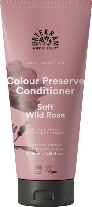 Urtekram Conditioner met rozenbottelroos voor gekleurd haar BIO (180 ml)