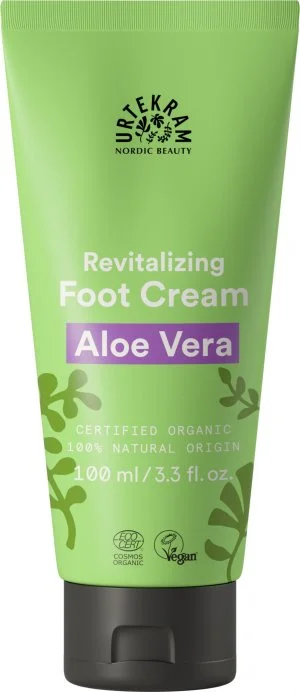 Urtekram Regenererende voetcrème met aloë vera BIO (100 ml)
