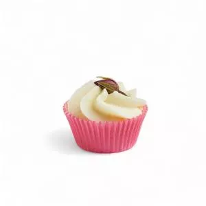Velvety Arganolie Bath Bomb - Rozenbottel - Muffin (45 g)