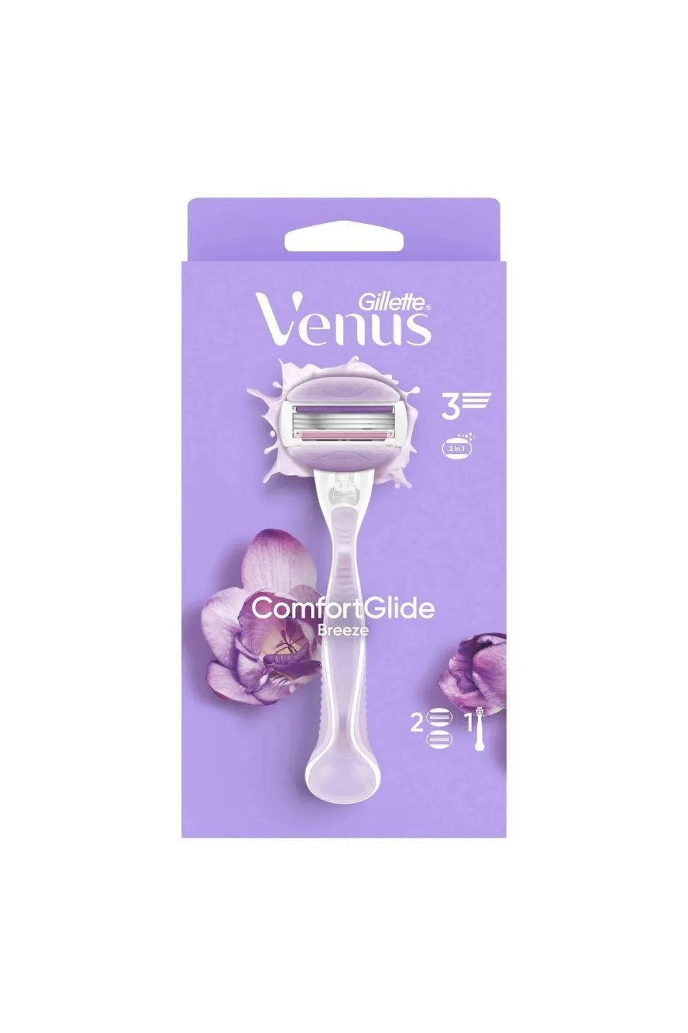 Venus Comfortglide Breeze navulmesjes 4 stuks
