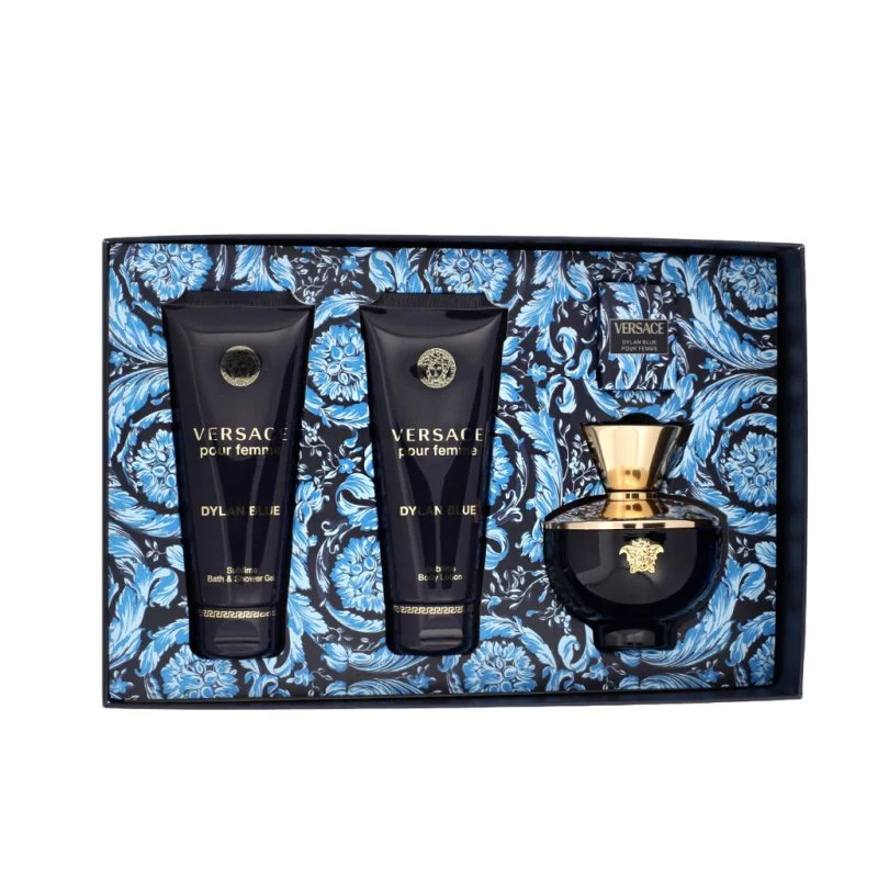Pour Femme Dylan Blue 100 ml + EDP MINI 5 ml + SG 100 ml + BL eau de parfum voor dames