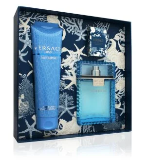 Versace Man Eau Fraiche geschenkset 100 ml + douchegel 150 ml + eau de toilette voor mannen