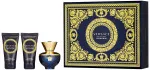 Dylan Blue Pour Femme geschenkset voor vrouwen eau de parfum 50 ml + bodylotion 50 ml + douchegel 50 ml 50 ml + tělové mléko 50 ml + sprchový gel 50 ml
