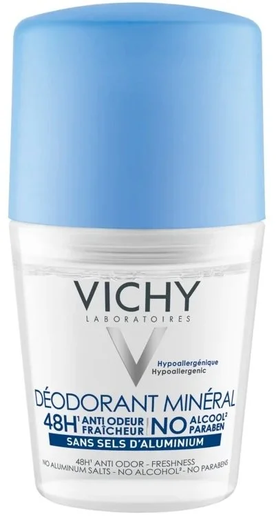 48-uurs minerale roll-on deodorant 50 ml