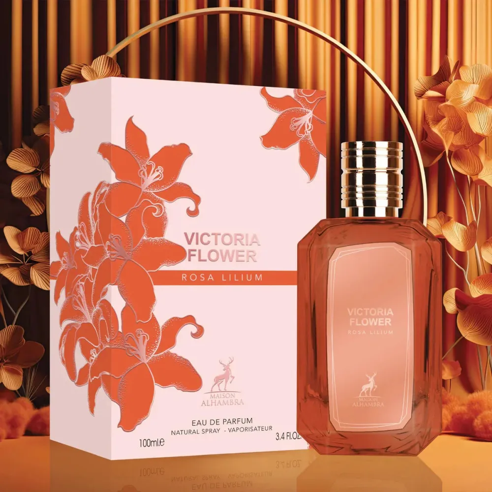 Victoria Flower Rosa Lilium Eau de Parfum voor dames 100 ml