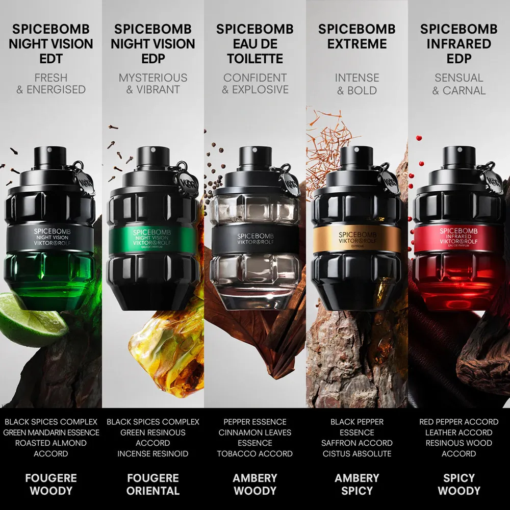 Spicebomb Night Vision eau de toilette voor mannen 50 ml