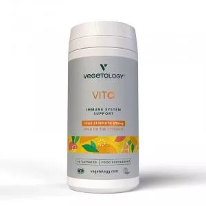 Vegetology Vitamine C 500mg en bioflavonoïden voor immuunondersteuning, 60 capsules