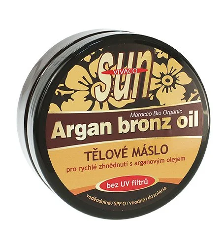 SUN Argan Bronz Oil bruiningsboter met biologische arganolie zonder UV-filters 200 ml