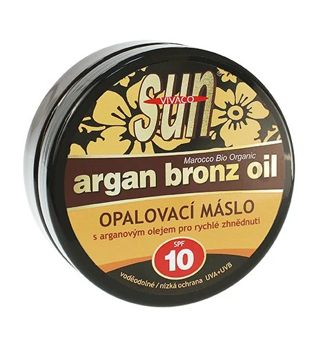 SUN Argan Bronz Oil zonnebrandboter met biologische arganolie SPF 10 200 ml