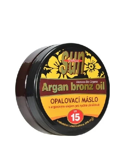 SUN Argan Bronz Oil zonnebrandboter met bio arganolie SPF 15 200 ml