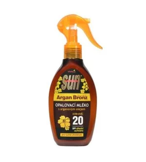 Vivaco Sun Argan Bronz zonnebrandmelk met arganolie SPF 20