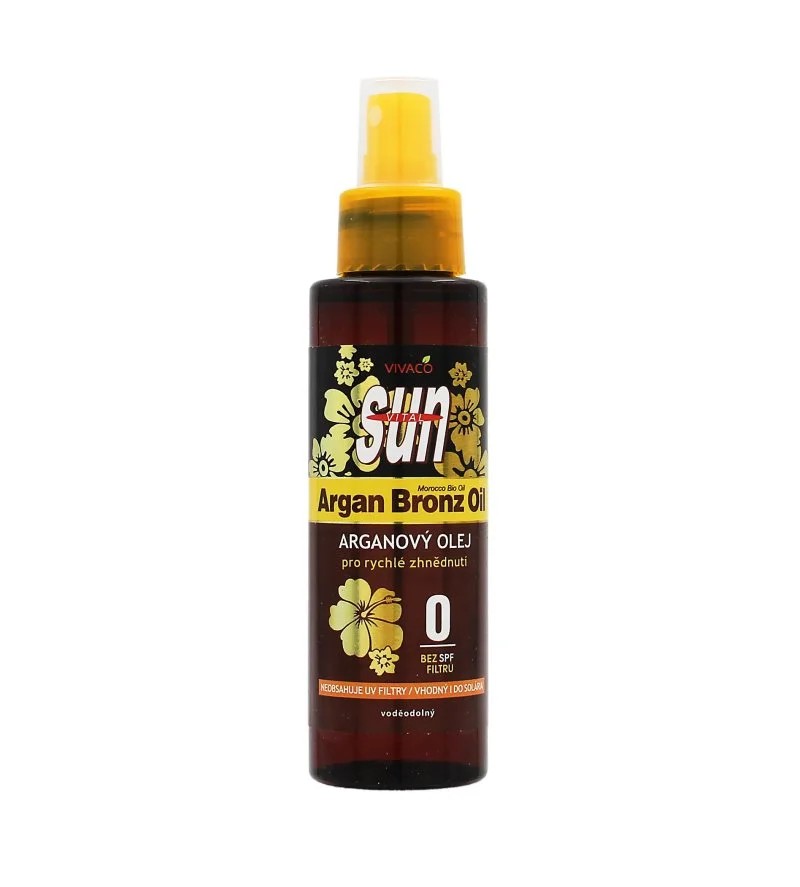 Sun Vital Argan Oil zonneolie met BIO arganolie SPF 0 100 ml