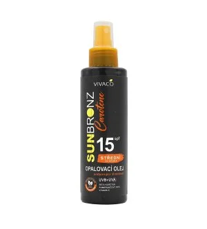 Vivaco Sun Bronz Carotene zonnebrandolie SPF 15