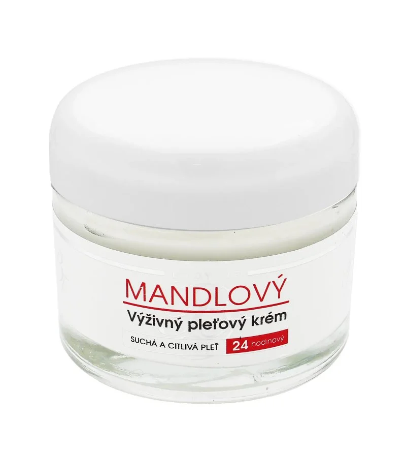 Body Tip amandel voedende gezichtscrème voor de droge en gevoelige huid 50 ml