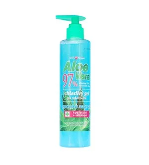 VivaPharm Aloë Vera 97% verkoelende gel voor na het zonnen