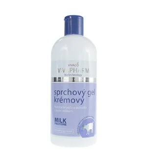 VivaPharm Goats Milk douchegel met geitenmelk voor vrouwen