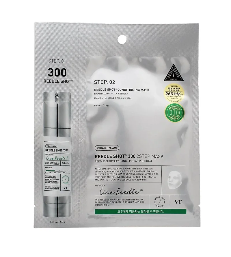 Reedle Shot 300 2 Step Mask verstevigend vliesmasker voor het gezicht 1,5+25 g