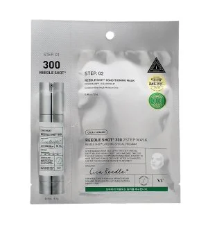 VT Cosmetics Reedle Shot 300 2 Step Mask verstevigend vliesmasker voor het gezicht 1,5+25 g