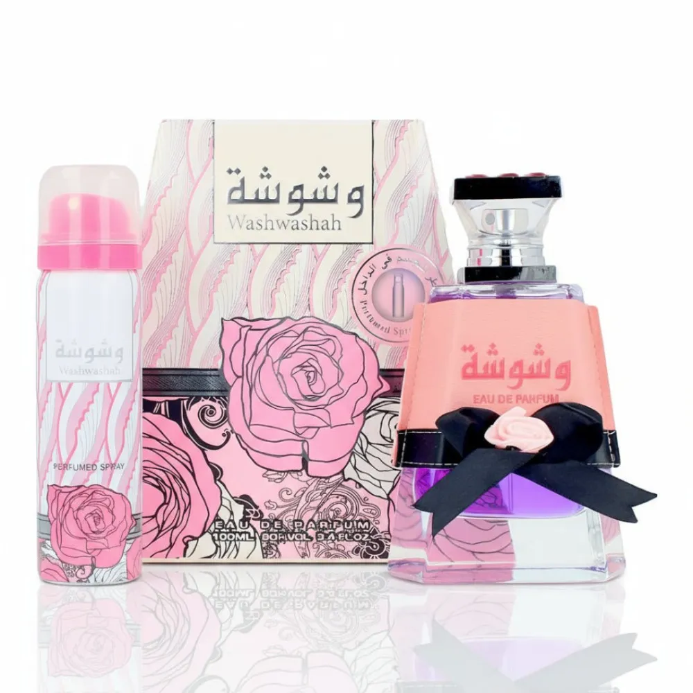Washwashah Eau de Parfum voor dames 100 ml + deodorantspray 75 ml