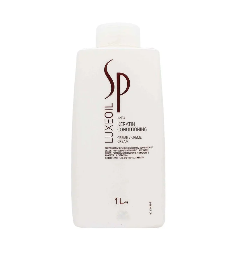 Professionals SP Luxeoil Keratin Conditioning Cream conditioner met keratine voor beschadigd haar 1000 ml