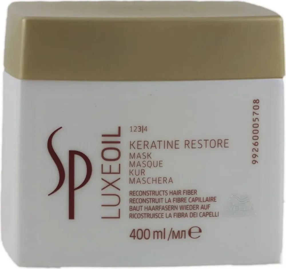 Professionals SP LuxeOil Keratin Restore Mask voedend haarmasker 400 ml