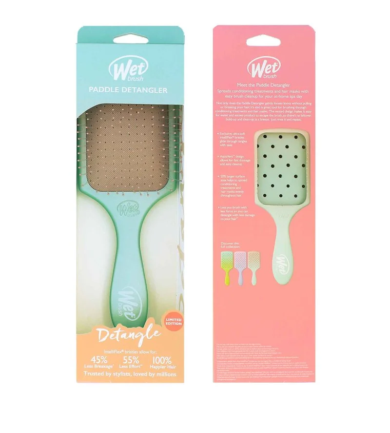 Paddle Detangler Feel Good haarborstel Ombre - Seafoam