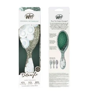 Wet Brush Original Detangler Groovy Disco haarborstel Teal