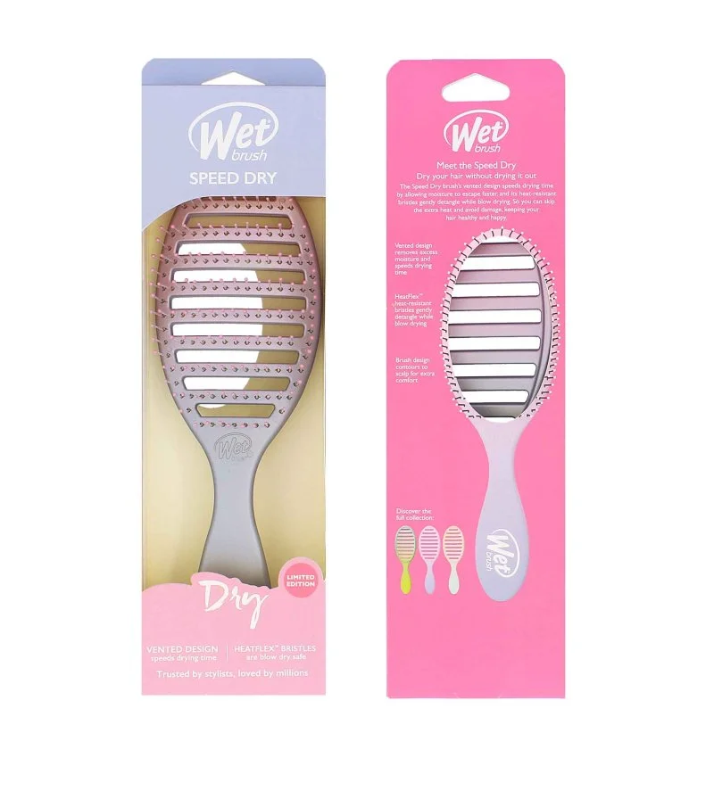 Speed Dry Feel Good haarborstel Ombre - Roze/Paars