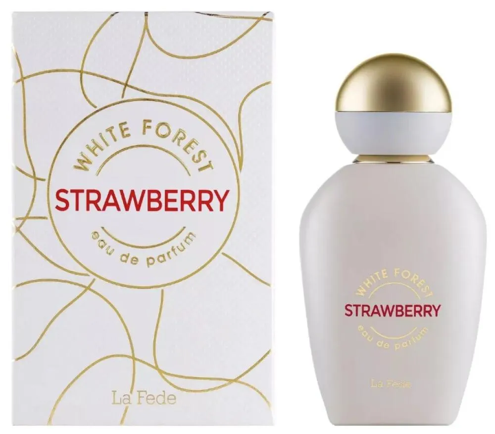 White Forest Strawberry Eau de Parfum voor vrouwen 100 ml