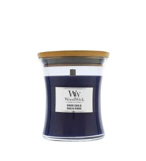 WoodWick Hinoki Dahlia geurkaars met houten lont 275 g