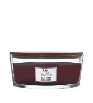 WoodWick Dark Cherry geurkaars met houten lont 453,6 g