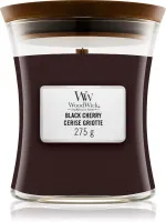 Black Cherry geurkaars met houten lont 275 g