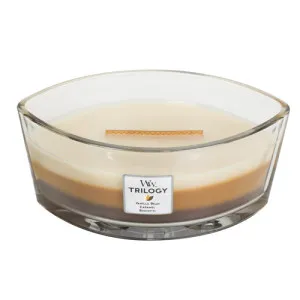 WoodWick Café Sweets geurkaars met houten lont 453,6 g