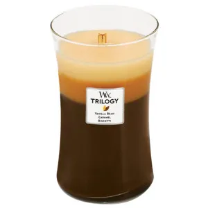 WoodWick Café Sweets geurkaars met houten lont 609,5 g