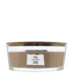 WoodWick Cashmere geurkaars met houten lont 453,6 g