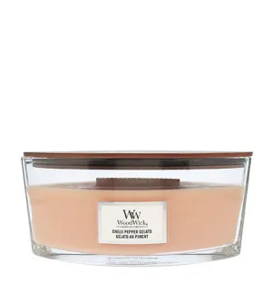 WoodWick Chilli Pepper Gelato geurkaars met houten lont 453,6 g