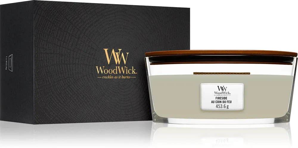 Fireside cadeauset WoodWick Fireside dárková sada