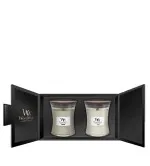Fireside, Linen cadeau set WoodWick Fireside, Linen dárková sada