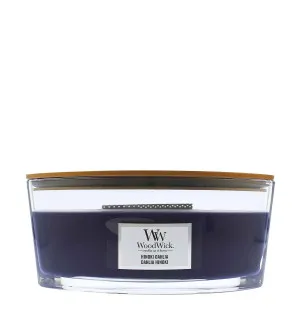 WoodWick Hinoki Dahlia geurkaars met houten lont 453,6 g