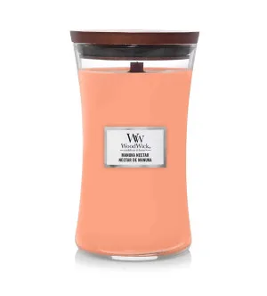 WoodWick Manuka Nectar geurkaars met houten lont 609,5 g