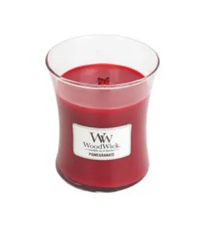 WoodWick Pomegranate geurkaars met houten lont voor vrouwen