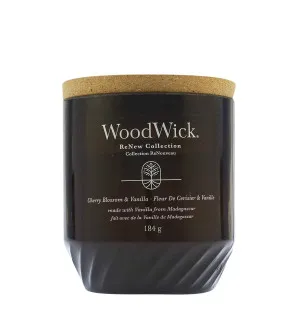 WoodWick ReNew Cherry Blossom & Vanilla kaars medium 184 g