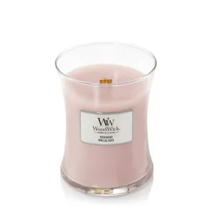 WoodWick Rosewood geurkaars met houten lont voor mannen