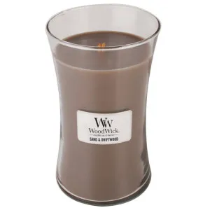 WoodWick Sand & Driftwood geurkaars met houten lont 609,5 g