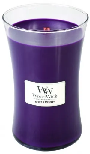 WoodWick Spiced Blackberry geurkaars met houten lont 609,5 g