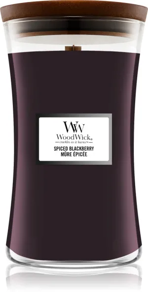 WoodWick Spiced Blackberry geurkaars met houten lont 609,5 g