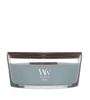 WoodWick Terra Haze geurkaars met houten lont 453,6 g