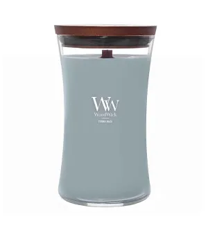 WoodWick Terra Haze geurkaars met houten lont unisex